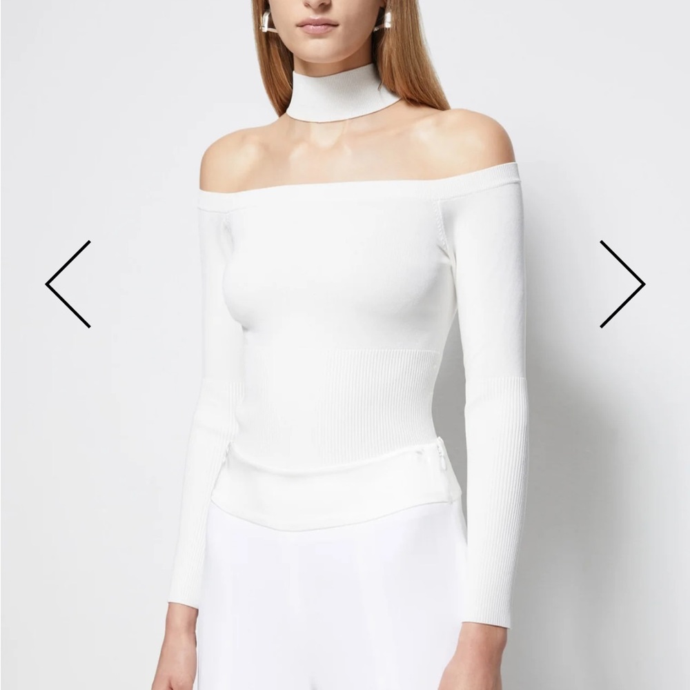 Simkhai LILA COLD SHOULDER PULLOVER